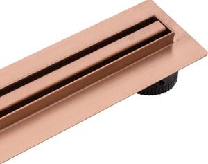 Balneo Slim & Low ProLine Copper odtokový žlábek 70 cm A0401090201-2