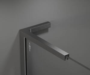 Mexen Kioto, profilová lišta typ L pro Walk-In sprchové zástěny, levá/pravá, grafitová, 800-03-66