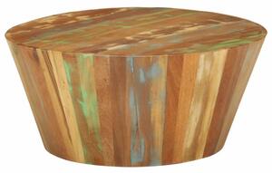 Konferenční stolek Ø 65 x 31 cm masivní recyklované dřevo 328301