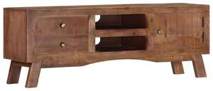 TV stolek 110 x 30 x 40 cm hrubé mangovníkové dřevo 328303