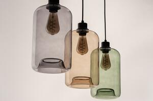 Závěsné designové svítidlo Bottle Colored (LMD)