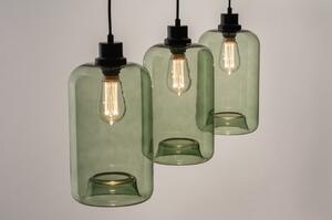 Závěsné designové svítidlo Bottle Green (LMD)