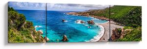 Obraz - Sardinie (170x50 cm)