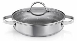 Pánev hluboká SteelCRAFT s poklicí ø 24 cm, 2 úchyty, 24 cm