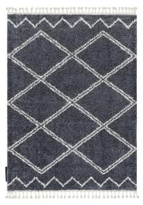 Dywany Łuszczów Kusový koberec Berber Asila B5970 grey and white ROZMĚR: 200x290