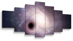 Obraz - Spirální galaxie (210x100 cm)