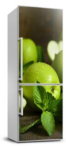 Fototapeta na ledničku Zelené jablka FridgeStick-70x190-f-110366916