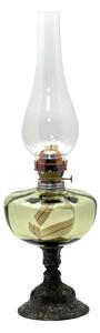 Floriánova huť Petrolejová lampa Božena - lesní zelená