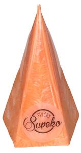 Supeko svíčka 12 cm jehlánek mandarinka