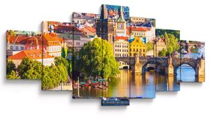 Obraz - Praha II. (210x100 cm)