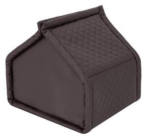 Bouda a pelíšek pro psa DIAMOND R1 hnědý
