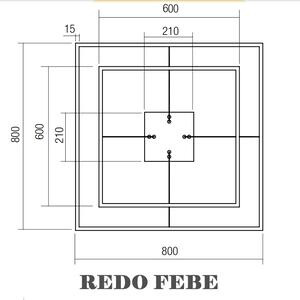 Redo FEBE 01-2919 designové závěsné svítidlo na lanku/LED 100W/3000K-4000K