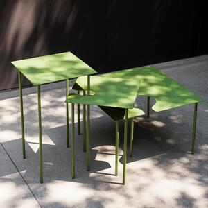 Desalto designové odkládací stolky Softer than Steel (30 x 30 cm)