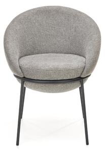 Jídelní židle SCK-482 šedá/černá