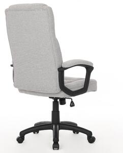 Kancelářská židle DEREK světle šedá