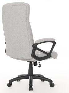 Kancelářská židle LUCAS světle šedá
