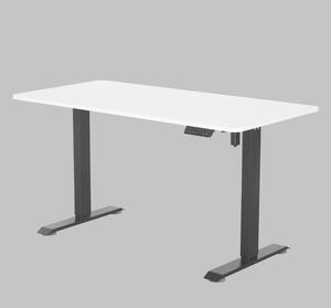 Psací stůl NESTOR bílá/černá