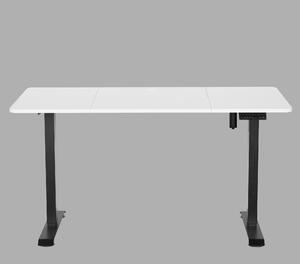 Psací stůl NESTOR bílá/černá