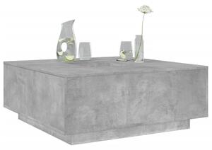 Konferenční stolek betonově šedý 100x100x40 cm kompozitní dřevo 3284052