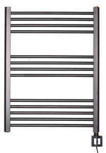 Radiátor elektrický Thermal Trend KD 80x60 cm černá SETKE600800X4BL
