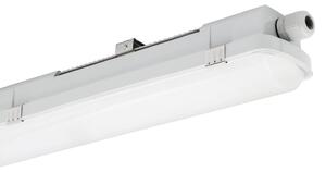 Sylvania LED svítidlo RESISTO, světle šedé, 150 cm, 42 W, 840 IP66, Hliník / šedá / zinek, Plast