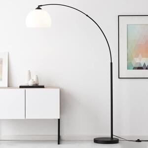 Brilliant LB00001497 Stojací oblouková lampa VESSA černá