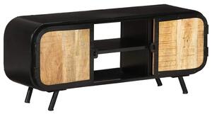 TV stolek 110 x 30 x 45 cm hrubé mangovníkové dřevo 328414