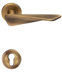Cobra dveřní kování NOEMI-R PZ bronz