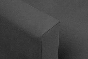 Rohová sedací souprava rozkladany s úložným prostorem Nylion - ciemnoszara plecionka Gemma 93, Nohy buk