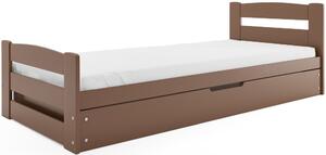 Dětská postel Ernie 90x200, hnědá