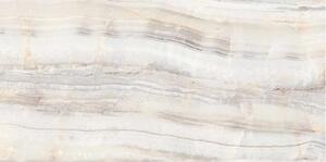 Dlažba Kale Royal Marbles onyx rainbow light 60x120 cm leštěná MPBR583
