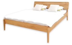 Designová postel ARONA Buk 140x200cm - dřevěná postel z masivu o šíři 4 cm