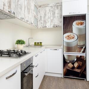 Nálepka na ledničku samolepící Káva latte FridgeStick-70x190-f-89910354
