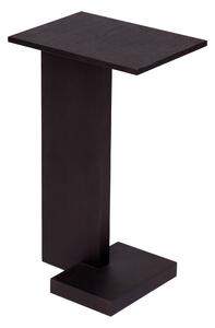 FOGIA Odkládací stolek Supersolid, Deep, Black Oak