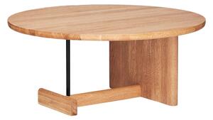 FOGIA Konferenční stolek Koku Round Low, Oiled Oak