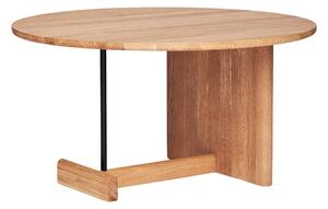 FOGIA Konferenční stolek Koku Round High, Oiled Oak