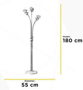STOJACÍ LAMPA, 55/190 cm - Online Only svítidla, Online Only