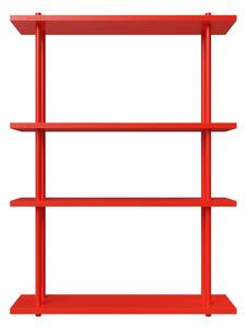 FOGIA Policová sestava Bond, 1x4, Red