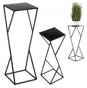 Kovový Držák Na Květináč HowHomely 70 cm