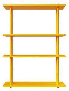 FOGIA Policová sestava Bond, 1x4, Yellow