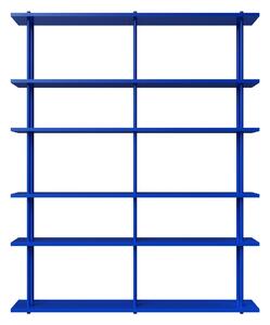 FOGIA Policová sestava Bond, 2x6, Blue / Podlahová / stropní