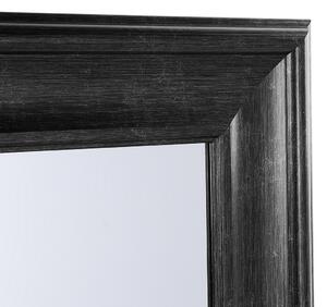 Nástěnné zrcadlo v dekorativním rámu 61 x 91 cm černé LUNEL