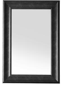 Černé nástěnné zrcadlo v dekorativním rámu 61 x 91 cm LUNEL