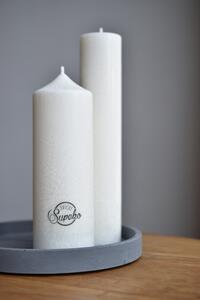 Supeko svíčka válec 17 cm bílý