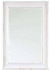 Nástěnné zrcadlo v dekorativním rámu 61 x 91 cm bílé LUNEL
