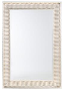 Nástěnné zrcadlo 60 x 90 cm zlaté/stříbrné CASSIS