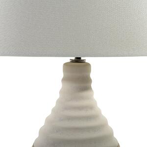 Luxusní béžová noční stolní lampa TORMES