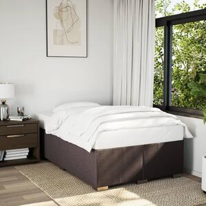 Rám postele bez matrací tmavě šedá 120x190 cm textil 3284460