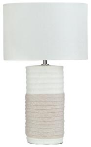 Luxusní béžová noční stolní lampa NAVIA