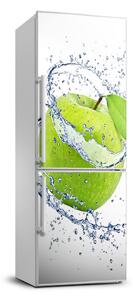 Nálepka na ledničku fototapeta Zelené jablka FridgeStick-70x190-f-42523876